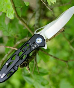 Artisan Cutlery Artisan Dragonfly ATZ1801GBKS, 3.94" S35VN SS Plain Blade, Black TC4 Titanium Handle -Buck Knives Sales 1801gbks 46142.1566586041