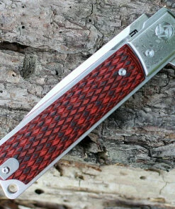 Artisan Cutlery Artisan Classic Damascus ATZ1802GDBR, 3.94" Damascus Plain Blade, RedG10/Damascus Handle -Buck Knives Sales 1802gdbr.4 45821.1566586099