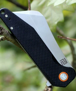 Artisan Cutlery Artisan Osprey ATZ1803PBKF, 3.94" D2 Plain Blade, Black (Flat) G-10 Handle -Buck Knives Sales 1803pbkf.2 47493.1566586028