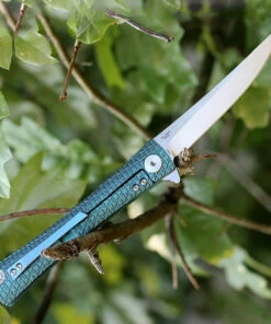 Artisan Cutlery Artisan ATZ1805GGNM S Waistline, 4" M390 Plain Blade, Green Titanium Handle -Buck Knives Sales 1805ggnm.4 71638.1566586002