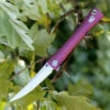Artisan Cutlery Artisan ATZ1805GREM S Waistline, 4" M390 Plain Blade, Purple Titanium Handle