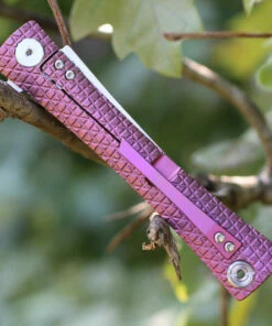 Artisan Cutlery Artisan ATZ1805GREM S Waistline, 4" M390 Plain Blade, Purple Titanium Handle -Buck Knives Sales 1805grem.2 31482.1566586005