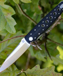 Artisan Cutlery Artisan ATZ1807GBKM Virginia, 3.94" M390 Plain Blade, Black G-10 Handle