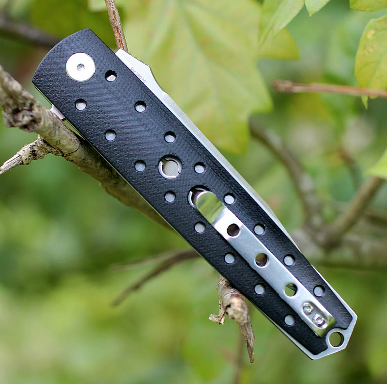 Artisan Cutlery Artisan ATZ1807GBKS Virginia, 3.94" S35VN Plain Blade, Black G-10 Handle 3 Artisan Cutlery Artisan ATZ1807GBKS Virginia, 3.94" S35VN Plain Blade, Black G-10 Handle - Image 3