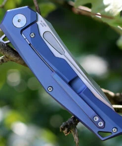 Artisan Cutlery Artisan Zumwalt ATZ1808GBUM, 3.78" M390 Plain Blade, Blue Titanium Handle 6 Artisan Cutlery Artisan Zumwalt ATZ1808GBUM, 3.78" M390 Plain Blade, Blue Titanium Handle -Buck Knives Sales 1808gbum.2 69626.1566585975