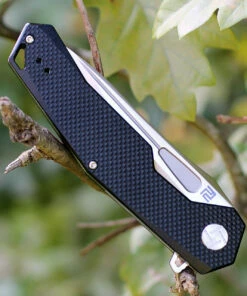 Artisan Cutlery Artisan Zumwalt ATZ1808PBKF, 3.94" D2 Plain Blade, Flat Black G-10 Handle -Buck Knives Sales 1808pbkf.2 96848.1566586031