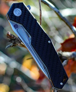 Artisan Cutlery Artisan Zumwalt ATZ1808PCF, 3.94" D2 Plain Blade, Carbon Fiber Handle -Buck Knives Sales 1808pcf 43060.1566586037