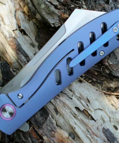 Artisan Cutlery Artisan Tomahawk ATZ1815GBUM, 3.75" M390 Plain Blade, Blue Titanium Handle 6 Artisan Cutlery Artisan Tomahawk ATZ1815GBUM, 3.75" M390 Plain Blade, Blue Titanium Handle -Buck Knives Sales 1815gbum.2 11325.1566585988