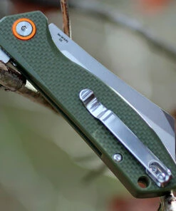 Artisan Cutlery Artisan Tomahawk ATZ1815PSGNF, 2.36" D2 Steel Tanto Blade, Green G10 Handle -Buck Knives Sales 1815psgnf 09985.1566586147