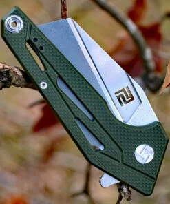 Artisan Cutlery Artisan Ravine ATZ1819PGN, 2.83" D2 Steel Tanto Blade, Green G10 Handle 6 Artisan Cutlery Artisan Ravine ATZ1819PGN, 2.83" D2 Steel Tanto Blade, Green G10 Handle -Buck Knives Sales 1819pgn 87979.1566586134
