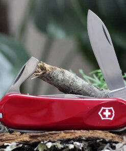 Victorinox Swiss Army Evolution 10 Swiss Army Knife, 13 Functions, Red