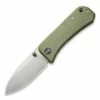 WE Knife Co. Banter 2004D, 2.9" CPM S35VN Stonewashed Stainless Blade, OD Green G-10 Handle