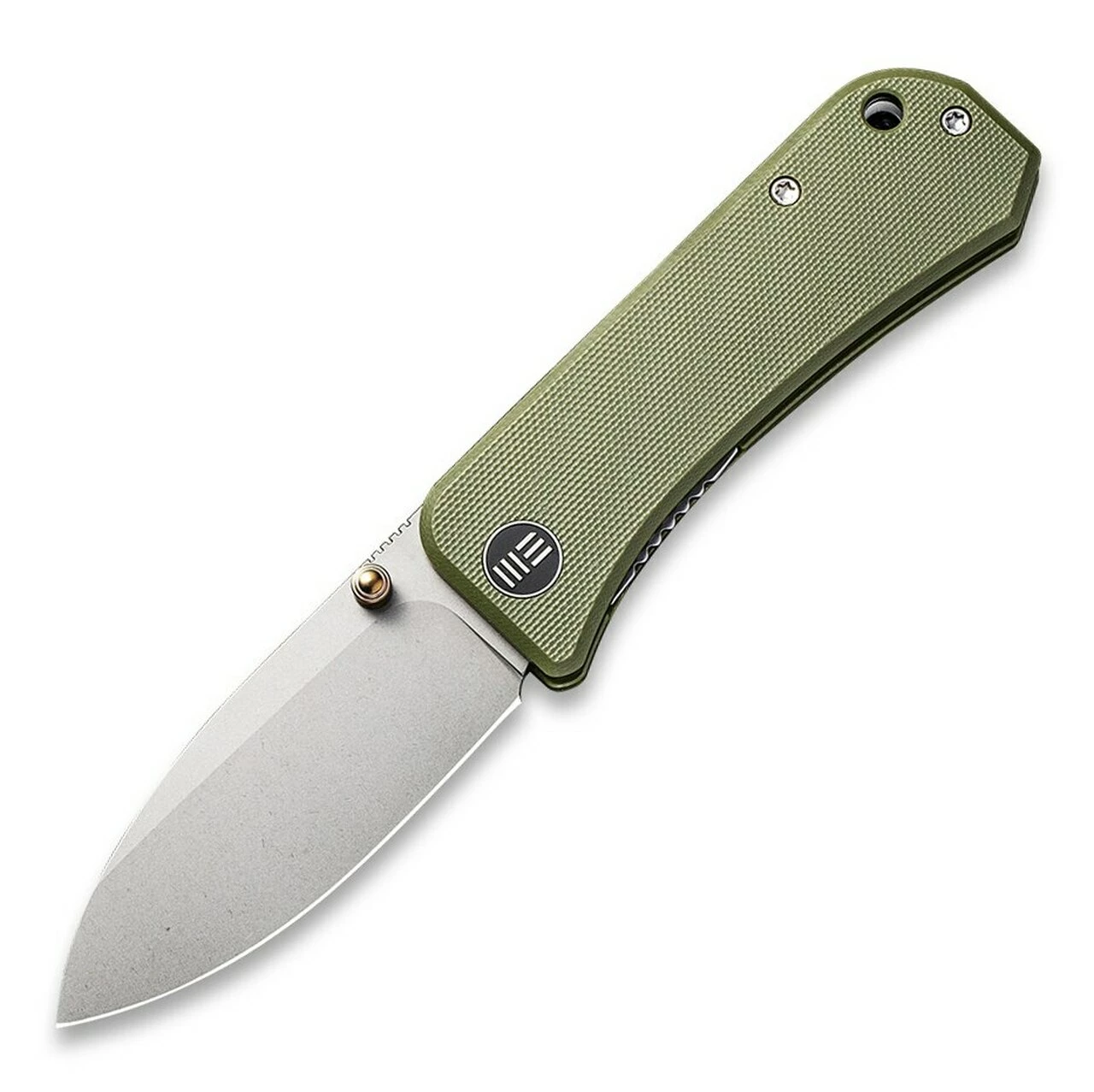 WE Knife Co. Banter 2004D, 2.9" CPM S35VN Stonewashed Stainless Blade, OD Green G-10 Handle 1 WE Knife Co. Banter 2004D, 2.9" CPM S35VN Stonewashed Stainless Blade, OD Green G-10 Handle