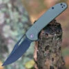 CIVIVI Knives CIVIVI Ortis C2013C, 3.25" 9Cr18MoV Black Stonewashed Clip Point Blade, OD Green FRN Handles