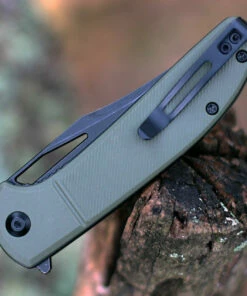 CIVIVI Knives CIVIVI Ortis C2013C, 3.25" 9Cr18MoV Black Stonewashed Clip Point Blade, OD Green FRN Handles -Buck Knives Sales 2013C.2 24094.1603205932