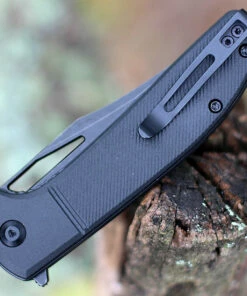 CIVIVI Knives CIVIVI Ortis C2013D, 3.25" 9Cr18MoV Black Stonewashed Clip Point Blade, Black FRN Handles -Buck Knives Sales 2013D.2 29540.1603209550