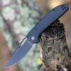 CIVIVI Knives CIVIVI Ortis C2013D, 3.25" 9Cr18MoV Black Stonewashed Clip Point Blade, Black FRN Handles