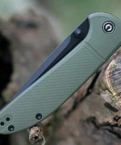 CIVIVI Knives CIVIVI Badlands Vagabond Flipper C2019B, 3.25" 9Cr18MoV Black Stonewashed Blade, OD Green GRN Handle -Buck Knives Sales 2019B.4 31144.1608761500