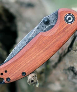 CIVIVI Knives CIVIVI Pintail C2020DS-2, 2.98" Damascus Drop Point Plain Blade, Cuibourtia Wood Handles -Buck Knives Sales 2020ds2.3 98043.1621967600