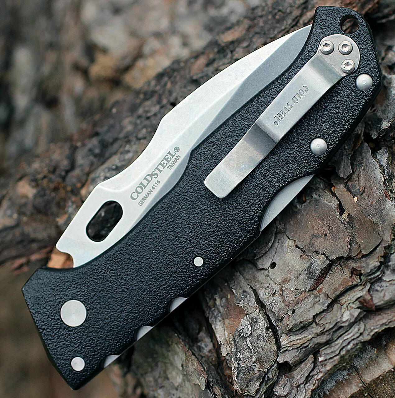 Cold Steel 20NU Pro Lite Lockback Sport, 3.5" 4116 Plain Blade, Black GFN Handle 4 Cold Steel 20NU Pro Lite Lockback Sport, 3.5" 4116 Plain Blade, Black GFN Handle - Image 4