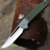 CIVIVI Knives CIVIVI Trailblazer XL Slip Joint Knife C2101A, 3.5" D2 Satin Plain Blade, OD Green G-10 Handle