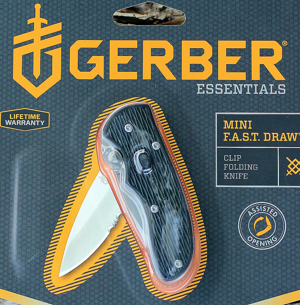 Gerber Mini F.A.S.T. Draw., 3" Closed, Combo Edge 2 Gerber Mini F.A.S.T. Draw., 3" Closed, Combo Edge - Image 2