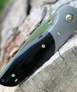 Spyderco Knives Spyderco Hanan G-10 Black /Titanium Bolsters C227GP, 2.95" CPM S30V Plain Blade 10 Spyderco Knives Spyderco Hanan G-10 Black /Titanium Bolsters C227GP, 2.95" CPM S30V Plain Blade -Buck Knives Sales 227gp.5 57116.1566585903