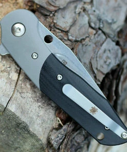 Spyderco Knives Spyderco Hanan G-10 Black /Titanium Bolsters C227GP, 2.95" CPM S30V Plain Blade 11 Spyderco Knives Spyderco Hanan G-10 Black /Titanium Bolsters C227GP, 2.95" CPM S30V Plain Blade -Buck Knives Sales 227gp.6 42433.1566585903