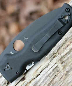 Spyderco Knives Spyderco C229GPBK Shaman, 3.58" CPM S30V Plain Black Blade, Black G-10 Handle -Buck Knives Sales 229gpbk.2 34172.1566585927