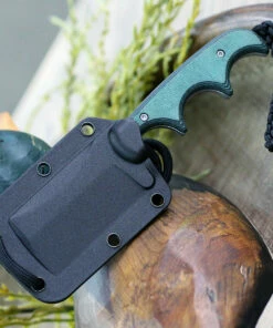 CRKT Minimalist Cleaver, 2.131" 5Cr15MoV Bead Blast Blade, Polised Rasin Infused Fiber Handle -Buck Knives Sales 2387G.4 46700.1580923196