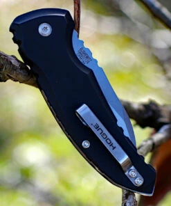 HOGUE 24100 A01-MS, 2.6" WHARNCLIFFE CPM-154 BLADE, BLACK ALUMINUM HANDLE -Buck Knives Sales 24100.2 64264.1566586211