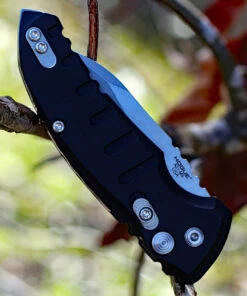 HOGUE 24100 A01-MS, 2.6" WHARNCLIFFE CPM-154 BLADE, BLACK ALUMINUM HANDLE -Buck Knives Sales 24100 22421.1566586210