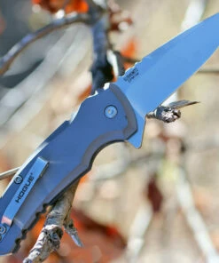 Hogue 24172 X1 Micro Button Lock, 2.75" CPM-154 Plain Blade, Matte Grey Aluminum Handle 8 Hogue 24172 X1 Micro Button Lock, 2.75" CPM-154 Plain Blade, Matte Grey Aluminum Handle -Buck Knives Sales 24172 89442.1566585888