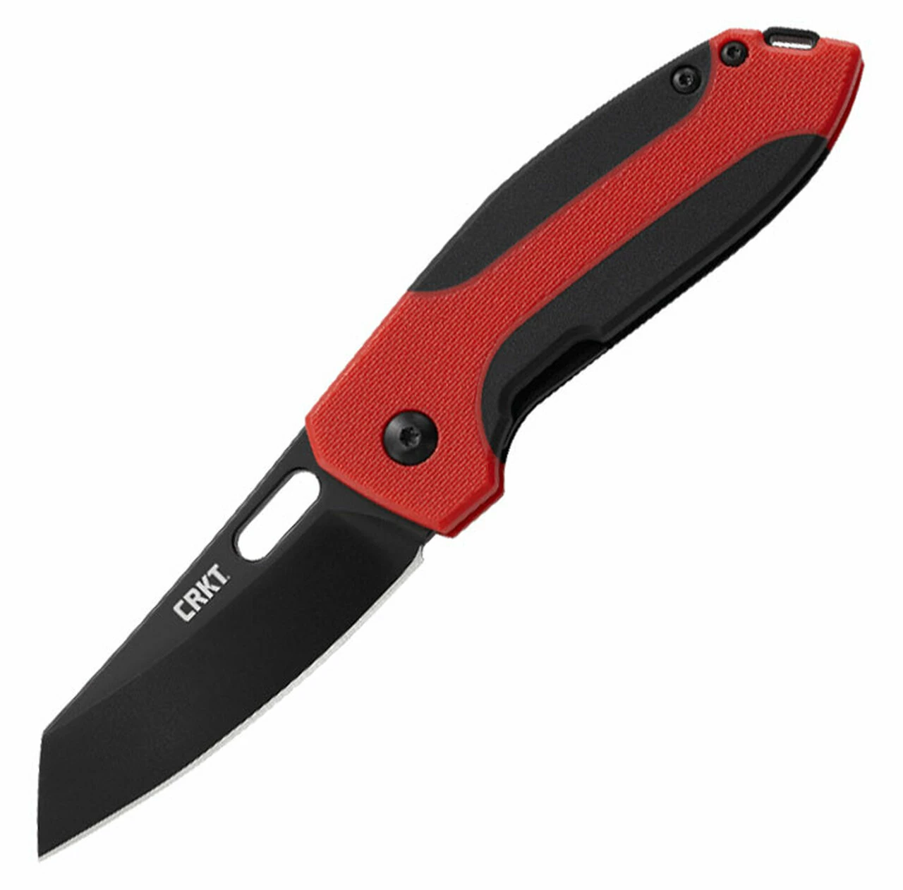 CRKT 2430 Sketch™, 2.8" 8CR13MoV Plain Blade, Black TPR & Red ABS Handle 1 CRKT 2430 Sketch™, 2.8" 8CR13MoV Plain Blade, Black TPR & Red ABS Handle
