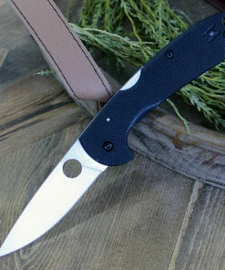 Spyderco Knives Spyderco Siren C247GP, 3.6" LC200N Satin Plain Blade, Black G-10 Handles 10 Spyderco Knives Spyderco Siren C247GP, 3.6" LC200N Satin Plain Blade, Black G-10 Handles -Buck Knives Sales 247GP.2 27819.1623880473