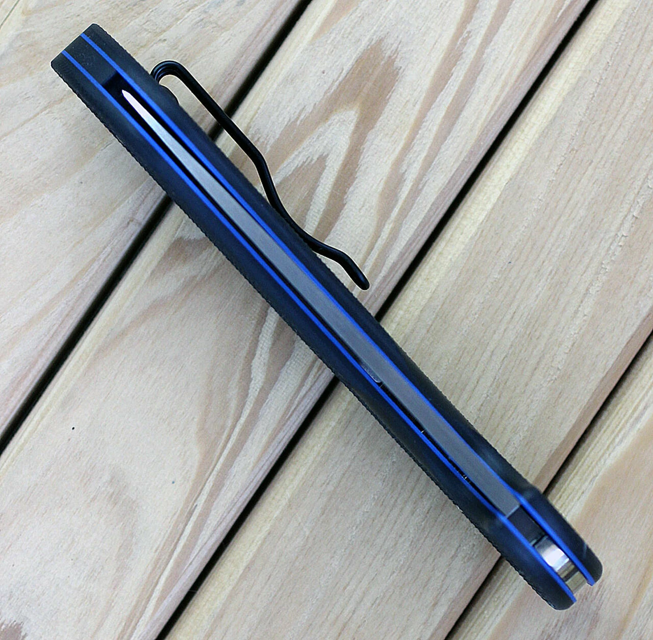 Spyderco Knives Spyderco Siren C247GP, 3.6" LC200N Satin Plain Blade, Black G-10 Handles 7 Spyderco Knives Spyderco Siren C247GP, 3.6" LC200N Satin Plain Blade, Black G-10 Handles - Image 7