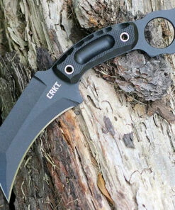 CRKT 2630 Du Hoc, 5" SK5 Plain Blade, Black G-10 Handle