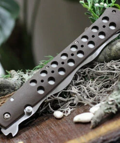 Cold Steel 6" Kris Ti-Lite Folding Knife 26SXK6, 6" AUS-10A Satin Plain Blade, Flat Dark Earth Zytel Handle 6 Cold Steel 6" Kris Ti-Lite Folding Knife 26SXK6, 6" AUS-10A Satin Plain Blade, Flat Dark Earth Zytel Handle -Buck Knives Sales 26sxk6.2 05556.1617819423