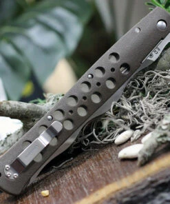 Cold Steel 6" Kris Ti-Lite Folding Knife 26SXK6, 6" AUS-10A Satin Plain Blade, Flat Dark Earth Zytel Handle 7 Cold Steel 6" Kris Ti-Lite Folding Knife 26SXK6, 6" AUS-10A Satin Plain Blade, Flat Dark Earth Zytel Handle -Buck Knives Sales 26sxk6.3 85899.1617819423