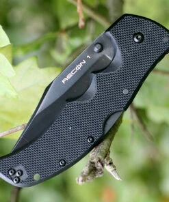 Cold Steel 27BC Recon 1 Clip, 4" S35VN Plain Blade, Black G-10 Handle -Buck Knives Sales 27bc 06655.1584975047