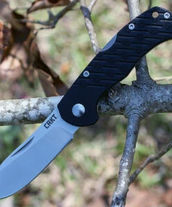 CRKT 2814 Noma Compact, 2.76" 8Cr13MoV SS, Plain Blade, GFN Handle