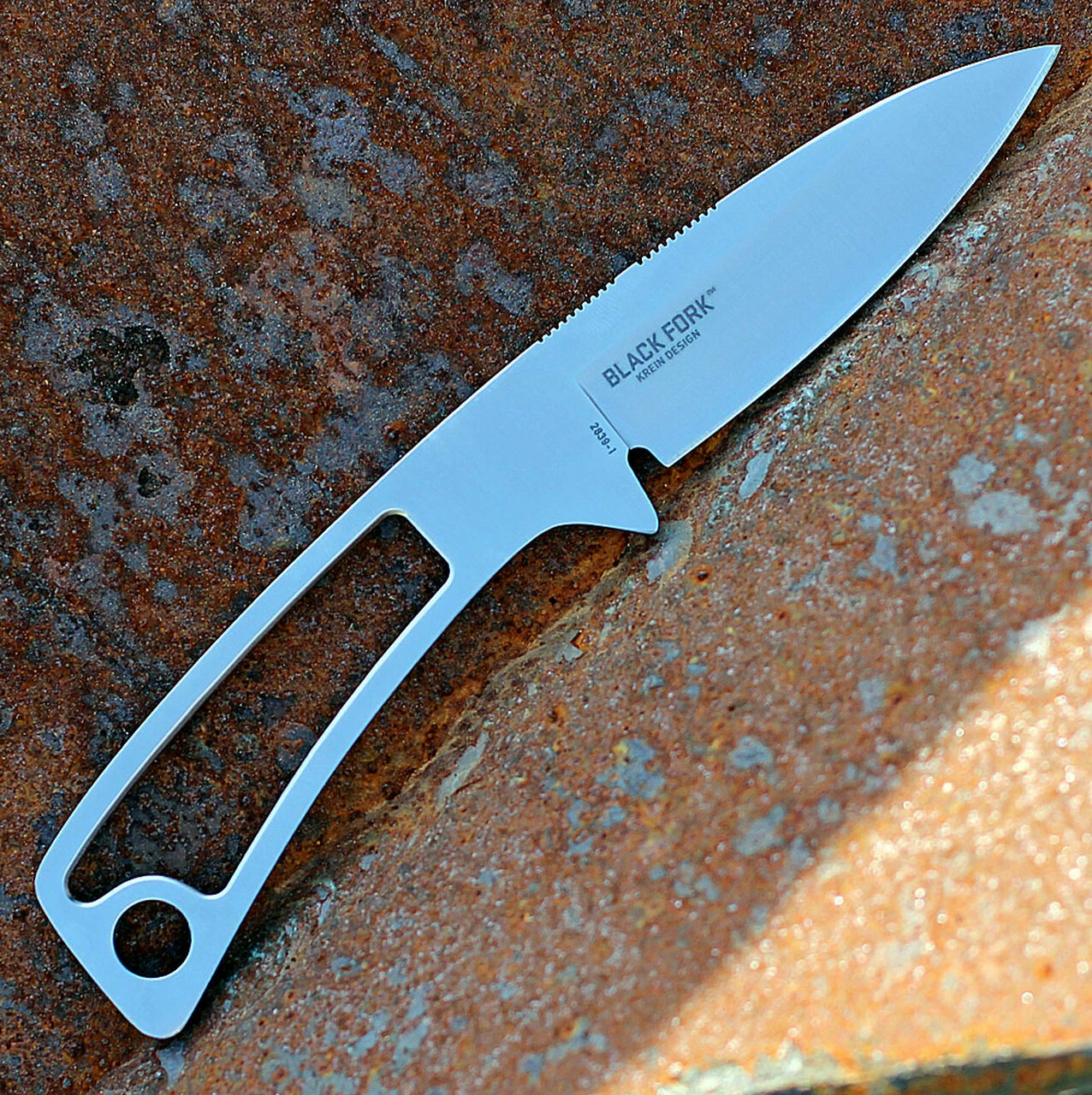 CRKT 2839 Black Fork™ Hunting Knife Set, 8Cr13MoV Plain Blades, SS Handles (Set of 3) 2 CRKT 2839 Black Fork™ Hunting Knife Set, 8Cr13MoV Plain Blades, SS Handles (Set of 3) - Image 2