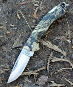 Buck Knives Buck 283CMS24 Nano Bantam, 1.9" 420HC Plain Blade, Mossy Oak Country Camo