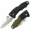 Cold Steel 28E Grik, 3" AUS 8A Plain Blade, Black/OD Green G-10 Handle