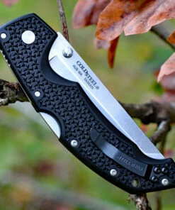 Cold Steel 29AT Large Voyager Tanto Point, 4" AUS10A Plain Blade, Black Grive-Ex Handle -Buck Knives Sales 29at.2 53528.1566585952