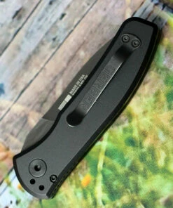 Gerber Empower Auto 30-001321, 3.25" Black CPM-S30V Plain Blade, Black Aluminum Handle -Buck Knives Sales 30 001321n.2 55246.1566586399