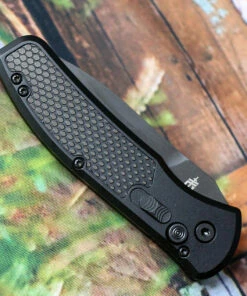 Gerber Empower Auto 30-001321, 3.25" Black CPM-S30V Plain Blade, Black Aluminum Handle -Buck Knives Sales 30 001321n.3 92523.1566586398