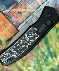 Gerber Empower Auto 30-001323, 3.25" Stonewash CPM-S30V Plain Blade, Black Aluminum Handle -Buck Knives Sales 30 001323n.3 1 23148.1566586406