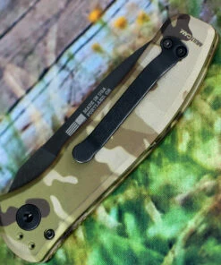 Gerber Empower Auto 30-001621, 3.25" Black CPM-S30V Plain Blade, Multicam-Arid Aluminum Handle -Buck Knives Sales 30 001621.4 32904.1566586404