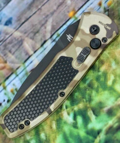 Gerber Empower Auto 30-001621, 3.25" Black CPM-S30V Plain Blade, Multicam-Arid Aluminum Handle -Buck Knives Sales 30 001621.5 89776.1566586403